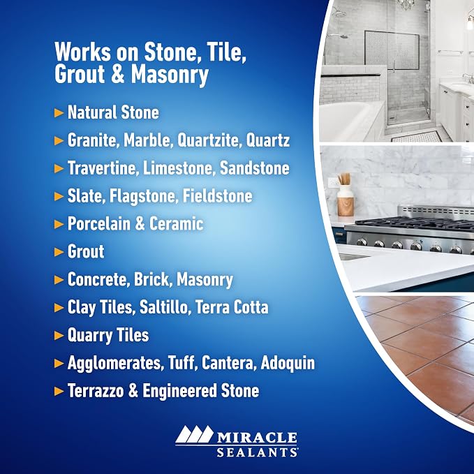 Miracle Sealants 511 H2O Plus Water-Based Penetrating Sealer, Gallon | - Image 3
