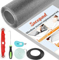 Secopad Window Screen and Screen Door Mesh Repair Kit, 39in x 118in | by Secopad
