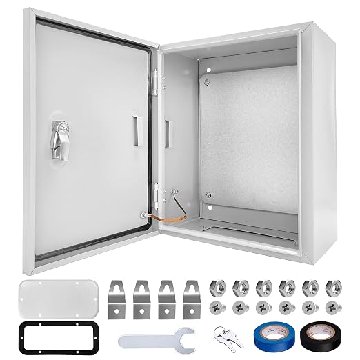 Outdoor Electrical Box 12x10x6 NEMA4X IP66 Waterproof Junction Box | 1.5mm Cold by CXCESNS