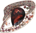 Brooch Pins for Women Girls Fashion Flower Crystal Rhinestone Pearl Jewelry