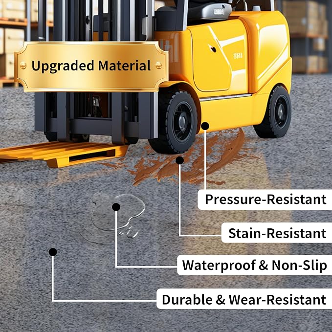 Epoxy Colored Sand Floor Paint, High-Gloss Self-Leveling 35oz, Wear-Resistant & - Image 5