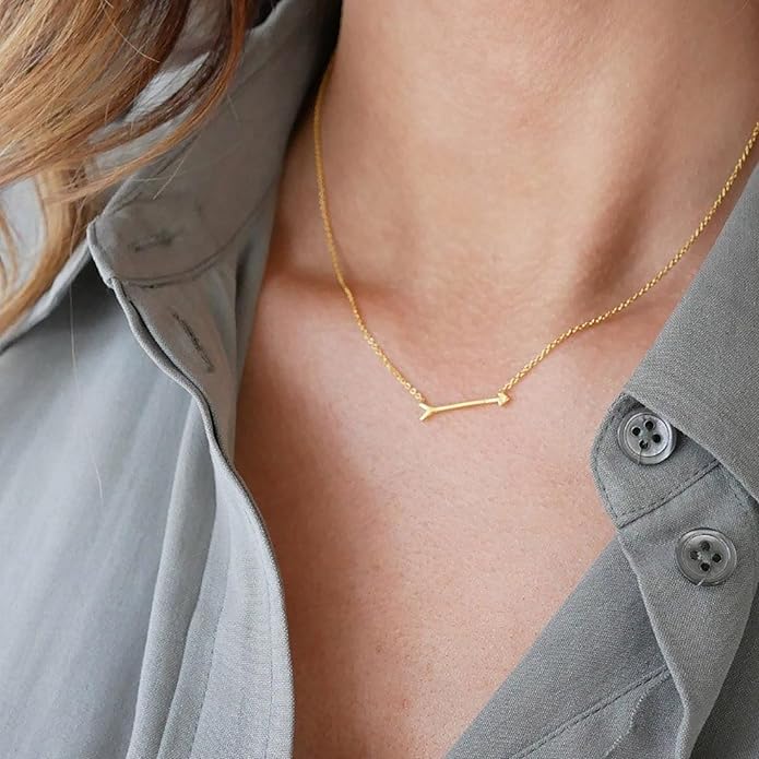 14K Gold Plated Dainty Pendant Butterfly Bead Boot Bee Baseball Flower Compass Airplane Heart Hummingbird Tree Necklace Simple Jewelry Gift for Women