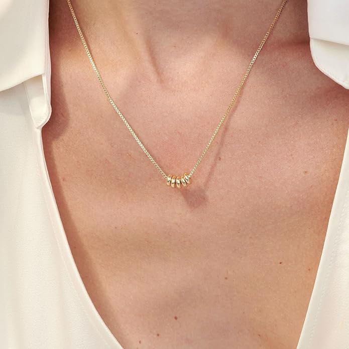 14K Gold Plated Dainty Pendant Butterfly Bead Boot Bee Baseball Flower Compass Airplane Heart Hummingbird Tree Necklace Simple Jewelry Gift for Women