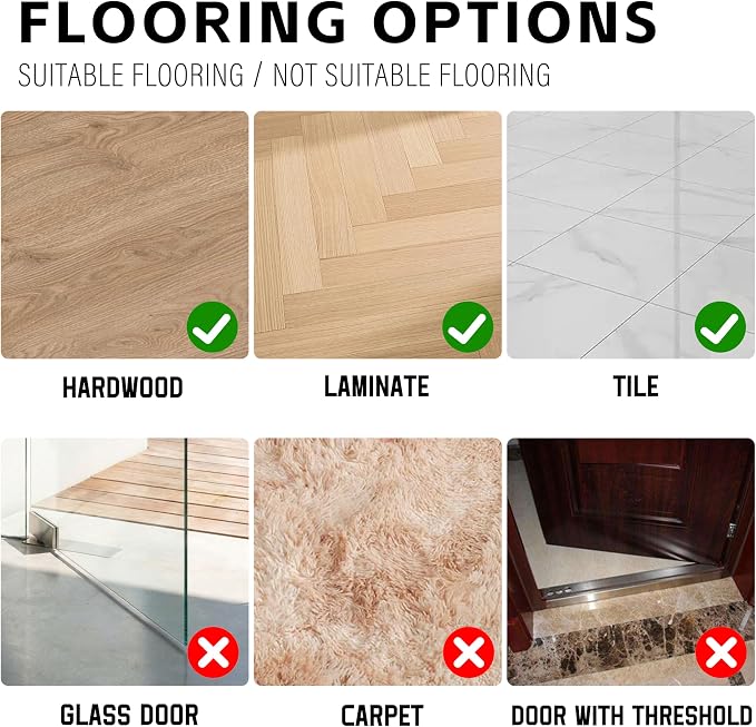 MAXTID Under Door Draft Stopper 32, 38 Inches, Sweep Insulation | Door Sweep - Image 6