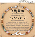 TONY & SANDY Friend Gifts for Women, Unique Valentine's Day Gifts for Her, Sister Gifts from Sister, Wave Bracelet, Christmas Birthday Gifts for Women, Bestie Friendship Bracelets