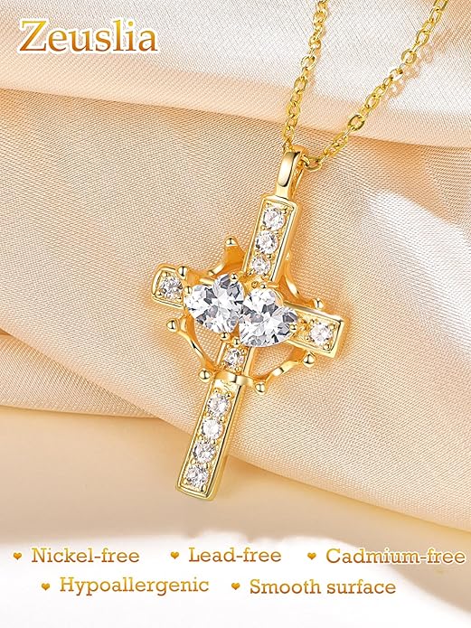 Valentine's Day Gifts for Wife 925 Sterling Silver Double Birthstone Pendant Necklaces I Love You for Always and Forever Necklace Anniversary Birthday Gifts for Wife Girlfriend Mom Her