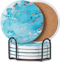 6Pcs Absorbent Coasters Set by Hoewina