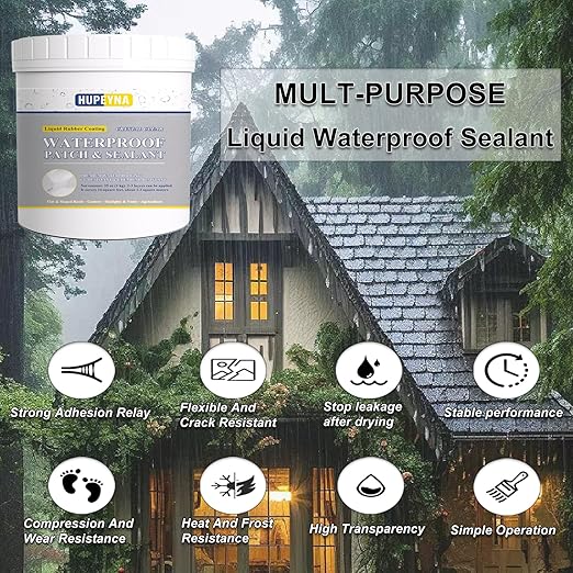 Liquid Waterproof Sealant, Invisible Waterproof Agent 35oz | Transparent - Image 2