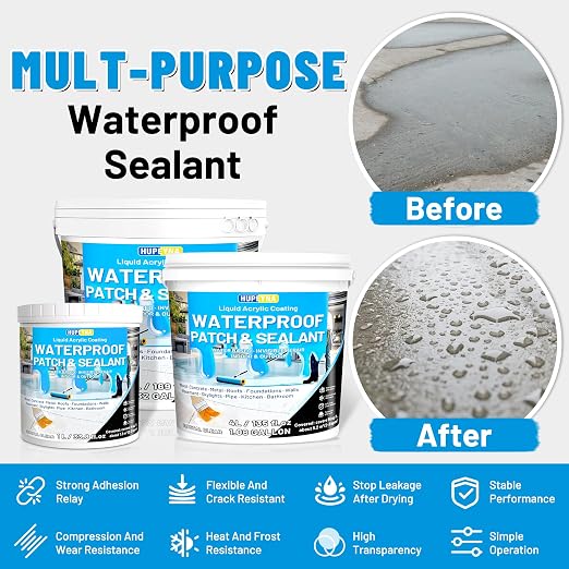 Waterproof Sealant, Liquid Invisible Waterproof Agent 4L | Transparent - Image 6