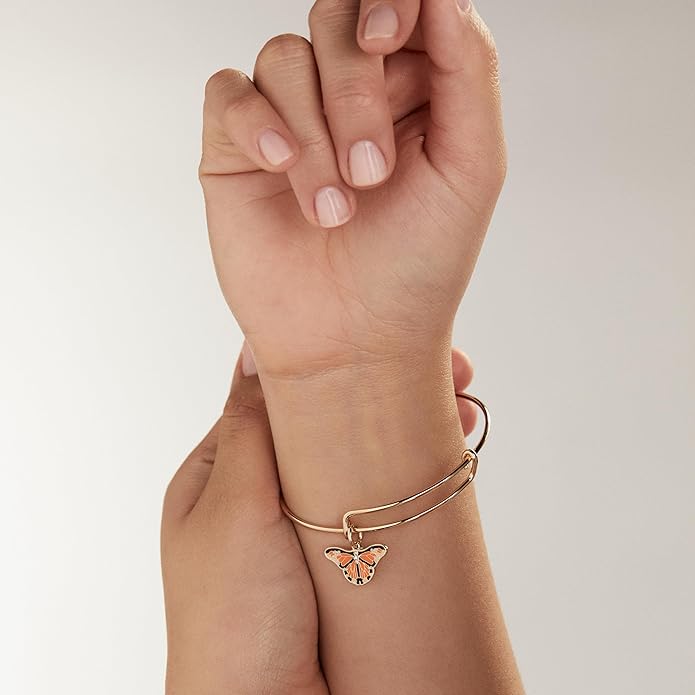 Alex and Ani Butterfly Bracelets