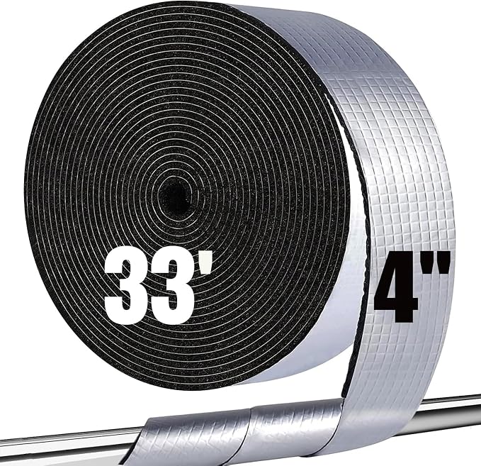 Pipe Insulation Wrap Foam Tube Self Adhesive Heat Tape by EaseInstall