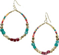 Boho Dangle Earrings Tear Drop Multi Color | SPUNKYsoul Collection