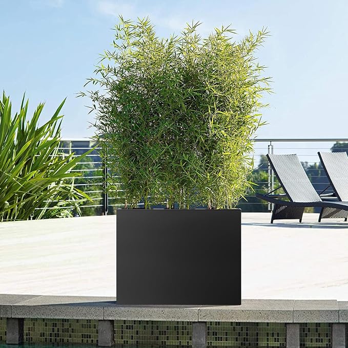 Steel Planter Box 24"x24"x25", Large Square Metal Planter Box | Heavy Duty - Image 8