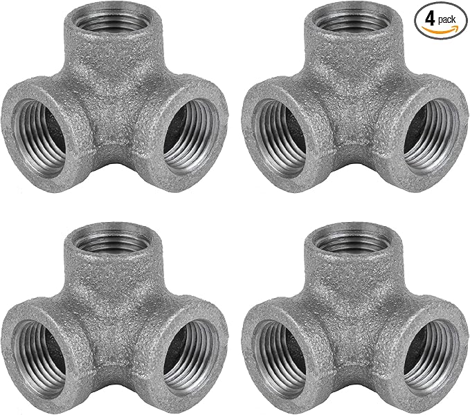 PIPE DECOR Side Outlet Elbow Fitting, 3/4 Inch, DIY Furniture, and Standard 3/4 by PipeD%C3%A9cor