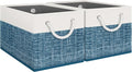 Storage Bins 2-Pack, Foldable Storage Baskets by Fabtotes