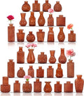 36Pcs Bud Vases Set Small Vintage Glass Bottles Bud Vases in Bulk Multiple by JALANCY