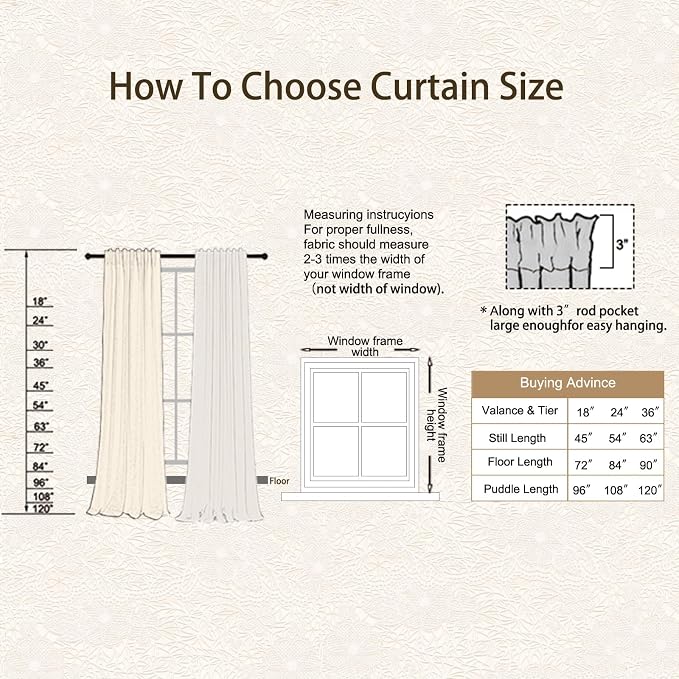 Sutuo Home Lavendar Boho Curtains 84 inches Long - Image 6