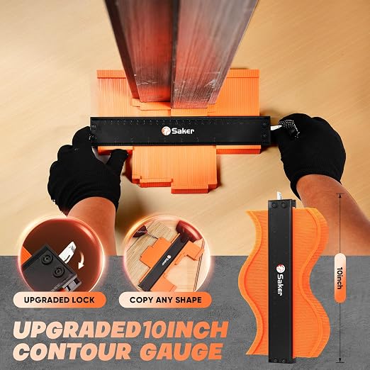 Saker Laminate Flooring Tools, 107-Piece Wood Flooring Installation Kit - Image 9