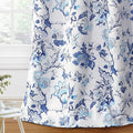 H.VERSAILTEX Blackout Curtains 63 Inch Length 2 Panels Set Floral Print Curtain by HVERSAILTEX