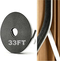 Strong Self-Adhesive Brush Weather Stripping Door Seal Strip | 0.35" Wide x by Unknown