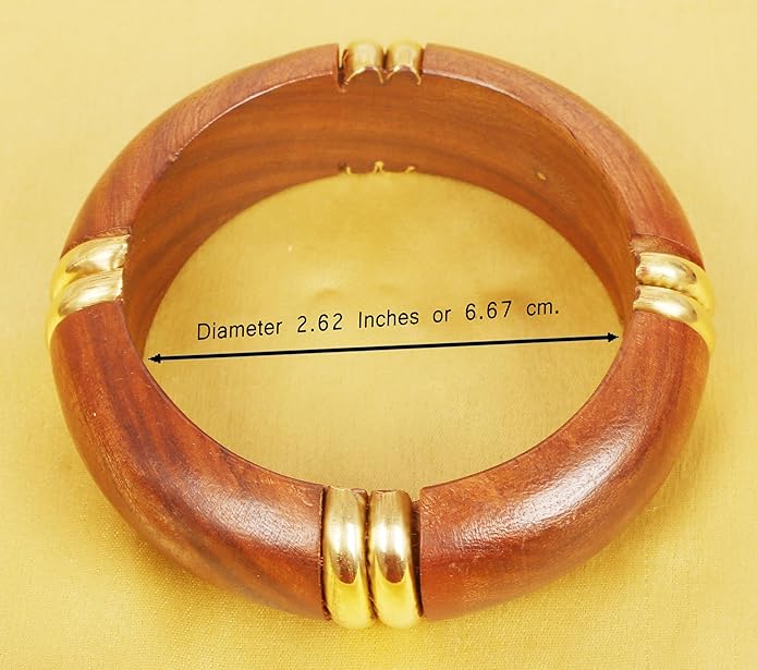 Touchstone wood bracelets for women bangle wooden jewelry handmade artisan bangles natural handcrafted brown olive stylish chunky boho bohemian bracelet brass metal inlaid woods stackable