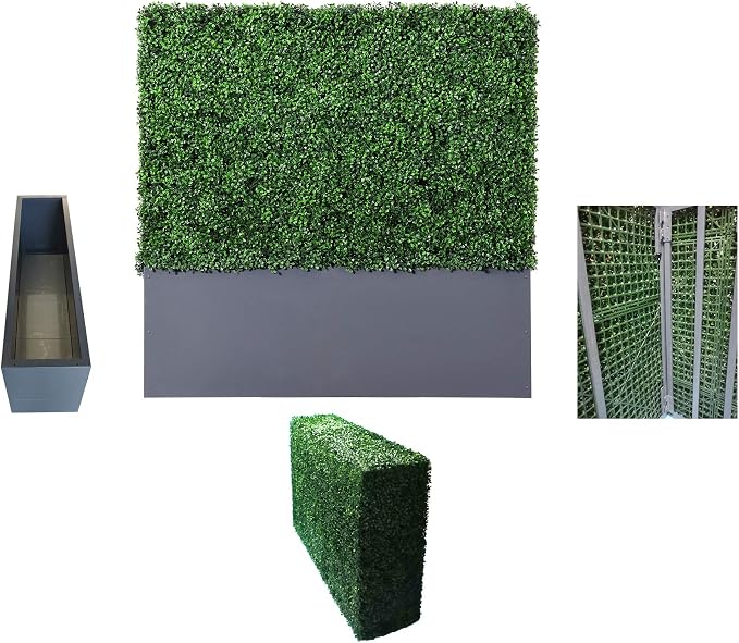Upgraded Artificial Boxwood Hedge Wall - Image 6