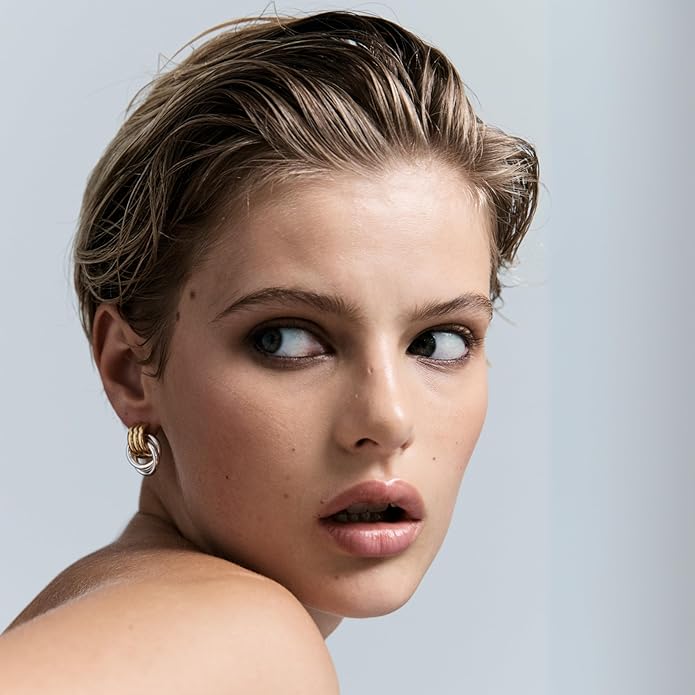 Heaven Mayhem Baby Knot Earrings – Modern Twisted Knot Design – Bold Everyday Jewelry