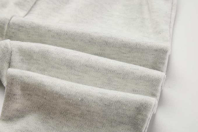 Baby 3 Pack Flexy Pants and Leggings, Infant Boys Girls Tapered Ankle Jogger Pants