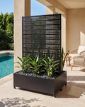 72" Dual-Box Privacy Planter by %E2%80%8B%E3%85%A4