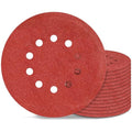 9 Inch 10 Holes Sanding Disc 120 Grit Drywall Sandpaper 15pcs by Awutzut