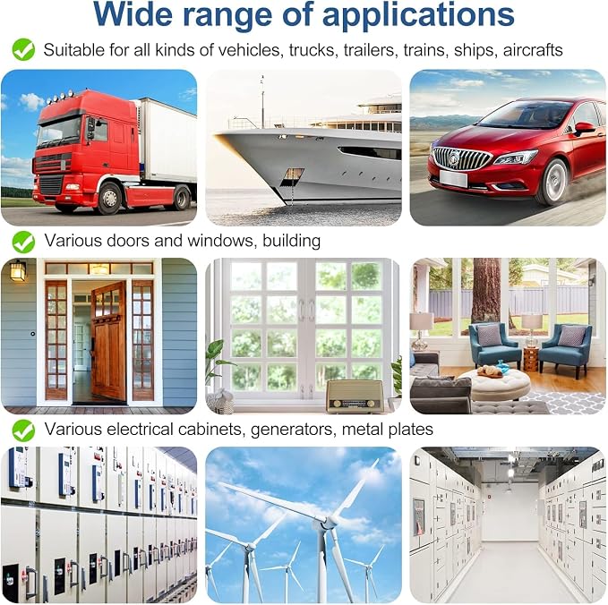 Automotive Door Weather Stripping 25Ft Car Door Rubber Edge Trim Seal Strip - Image 6