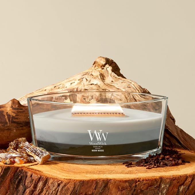 WoodWick Warm Woods Trilogy Holiday Candle Gifts - Image 4