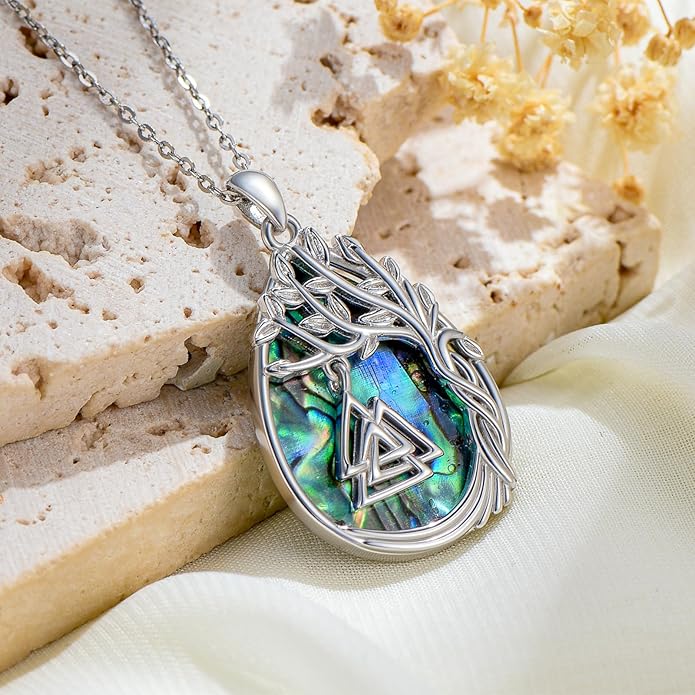 Jewish Jewelry Tree of Life Necklace 925 Jewish Sterling Silver Pendant Necklace Women Gift