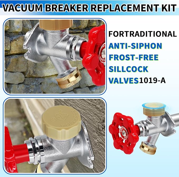 Vacuum Breaker Repair Kit, Frost Free Outdoor Faucet ASSE 1019-A Repair Kit - Image 9