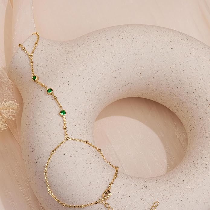 Gold Bracelets Set for Women Stack, Dainty Thick Bracelets Stack for Women Trendy, Simple Thin Gold Plated Cuff Stackable Bracelets With Beaded Cuban Paperclip Snake Rope Bangle Hand Chain Jewelry Gifts for Women Non Tainish