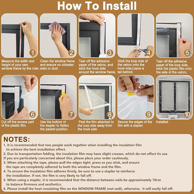 Adjustable Window Insulation Kit - Image 5