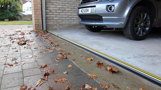 1 ¼” High Garage Door Threshold Seal Kit 12'3" Length | Flexible PVC | Complete - Image 4