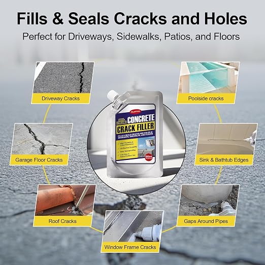 Self-Leveling Concrete Crack Filler – High Elasticity Cement Sealant | 4PCS - Image 5