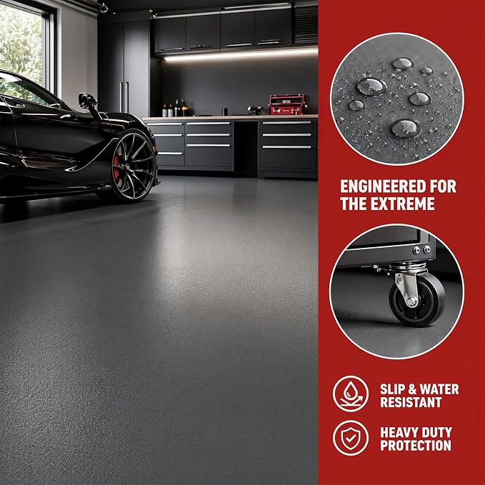 Two-Component Epoxy Floor Paint Kit, 4 Gallon Self-Leveling & Roller Coating - Image 9