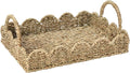 Household Essentials Seagrass Decorative Tray by HouseholdEssentials