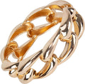 SPUNKYsoul Chain Link Buckle With Rhinestones Cuff Bracelet in Gold, Silver Rose Gold and Gun Metal for Women