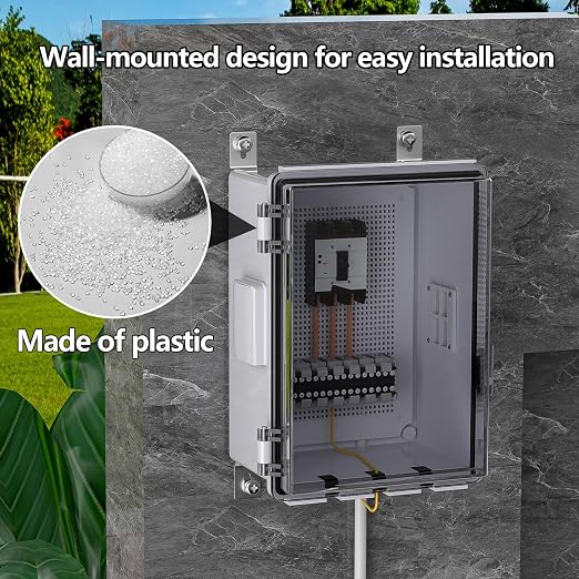 ABS Electrical Junction Box, Ventilated Design, Cable Grommets, IP65 Waterproof - Image 7