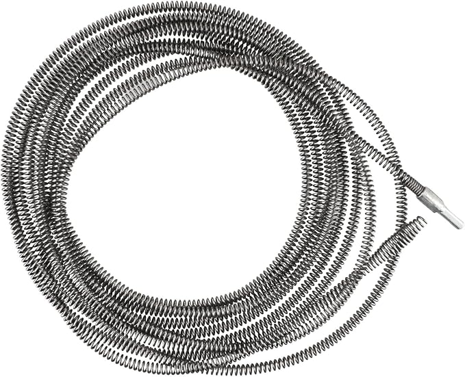 5M Drain Snake Drill, Manganese Steel Pipe Dredging, Flexible Sewer Cleaner - Image 5