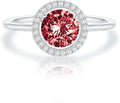 PAVOI 14K Gold Plated Crystal Birthstone Rings | Rings For Women