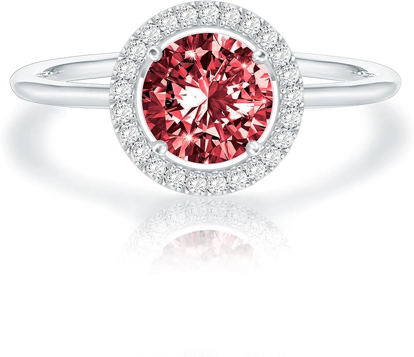 PAVOI 14K Gold Plated Crystal Birthstone Rings | Rings For Women
