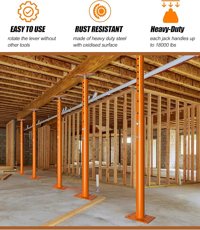 House Floor Jack, Floor Joist Jack - Image 2