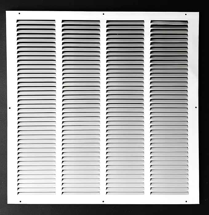 Fits 20x20 Duct Opening Stamped Steel Return Air Grille Vent Cover Grille by KumpelAire