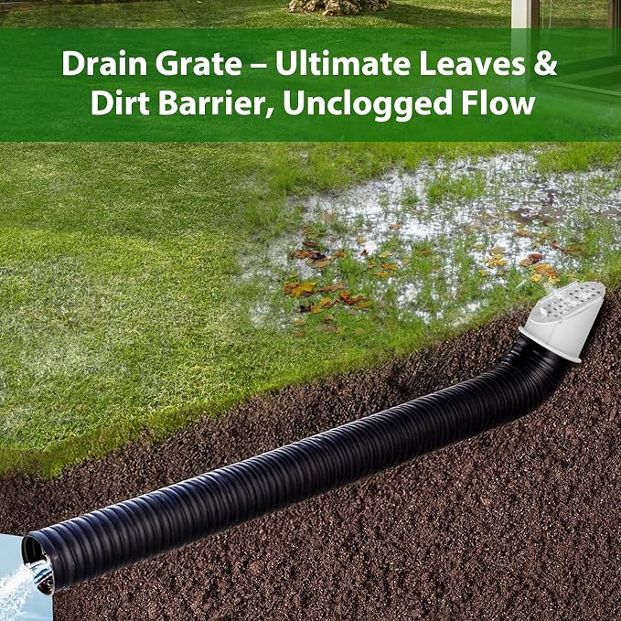 4” Slope Drainage Grate Cover, Rain Diverter, Drainage Grate Yard Drain - Image 6
