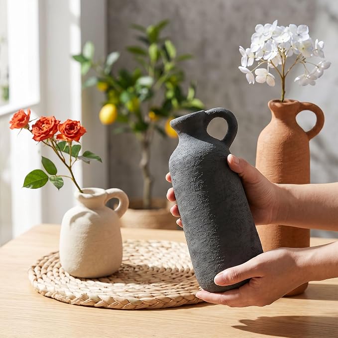 Ceramic Vase Set, Decorative Vases - Image 4