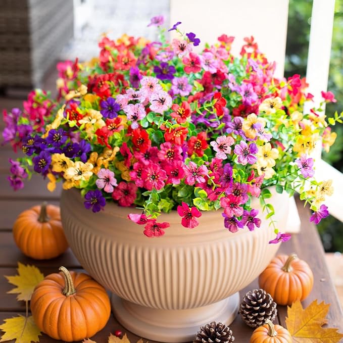 Artificial Flowers for Outdoor Indoor Garden Home Decoration, Faux Flower Daisy by HyeFloraartificialflowers